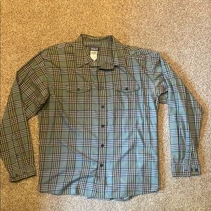 Patagonia Plaid Button-Up Shirt